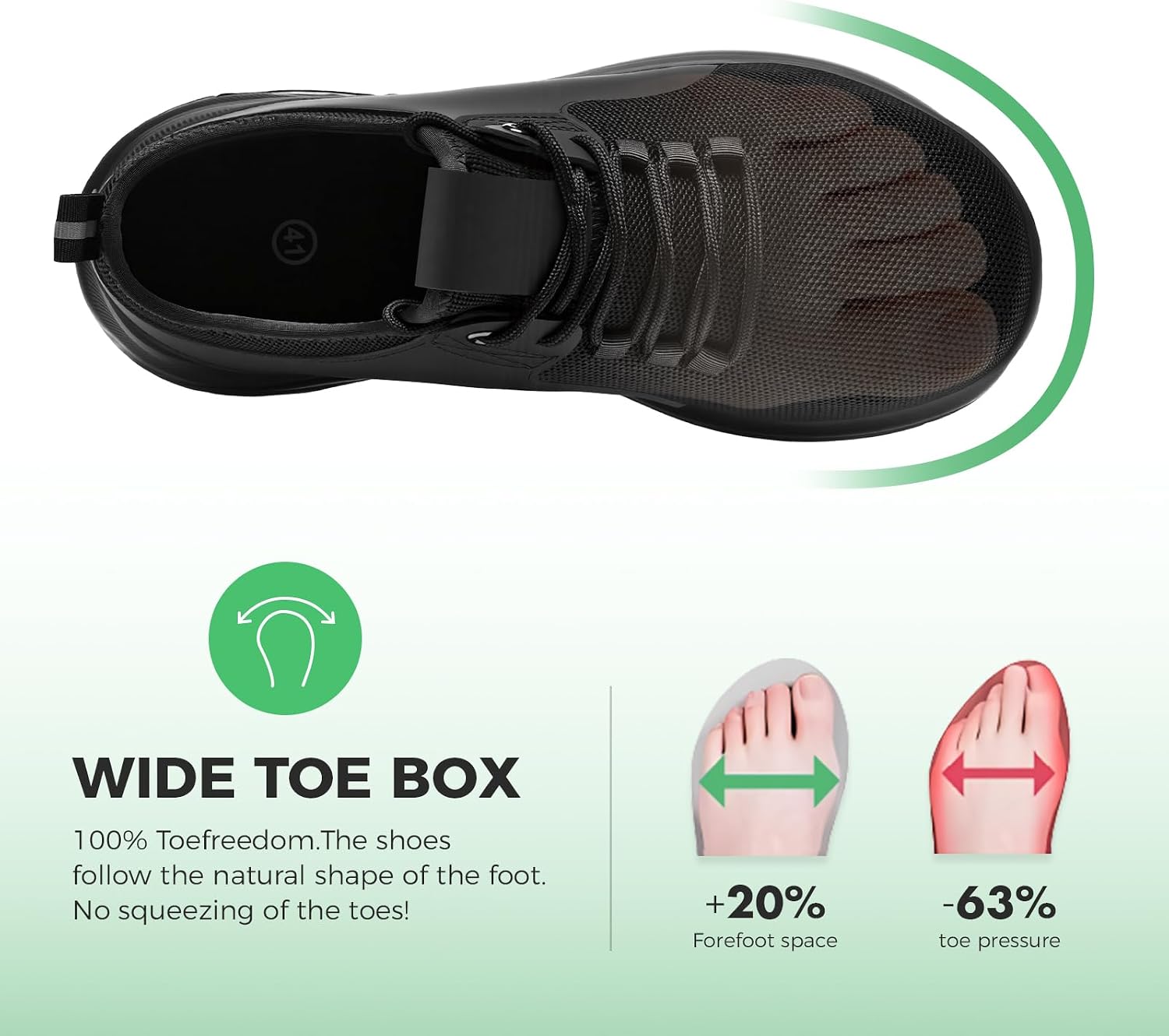 ulogu Wide Non Slip Work Shoes for Women Chef Walking Sneakers Waterproof | Wide Toe Box kitchen Restaurant Food Service Shoes Oil Resistant