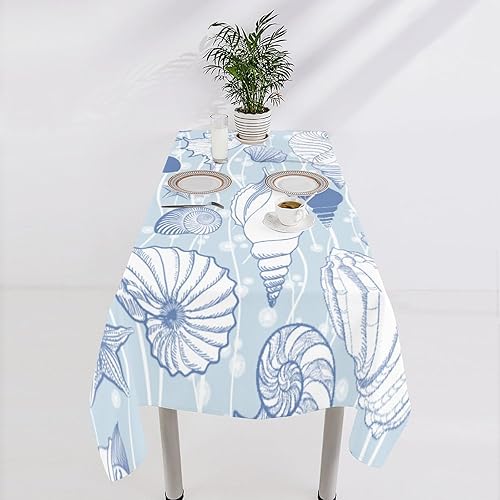 Miniatura 1069 de Mantel floral hippie, diseño retro de los años 70, naranja, rosa, azul, floral, bohemio, estampado estético de margaritas, para fiesta, picnic