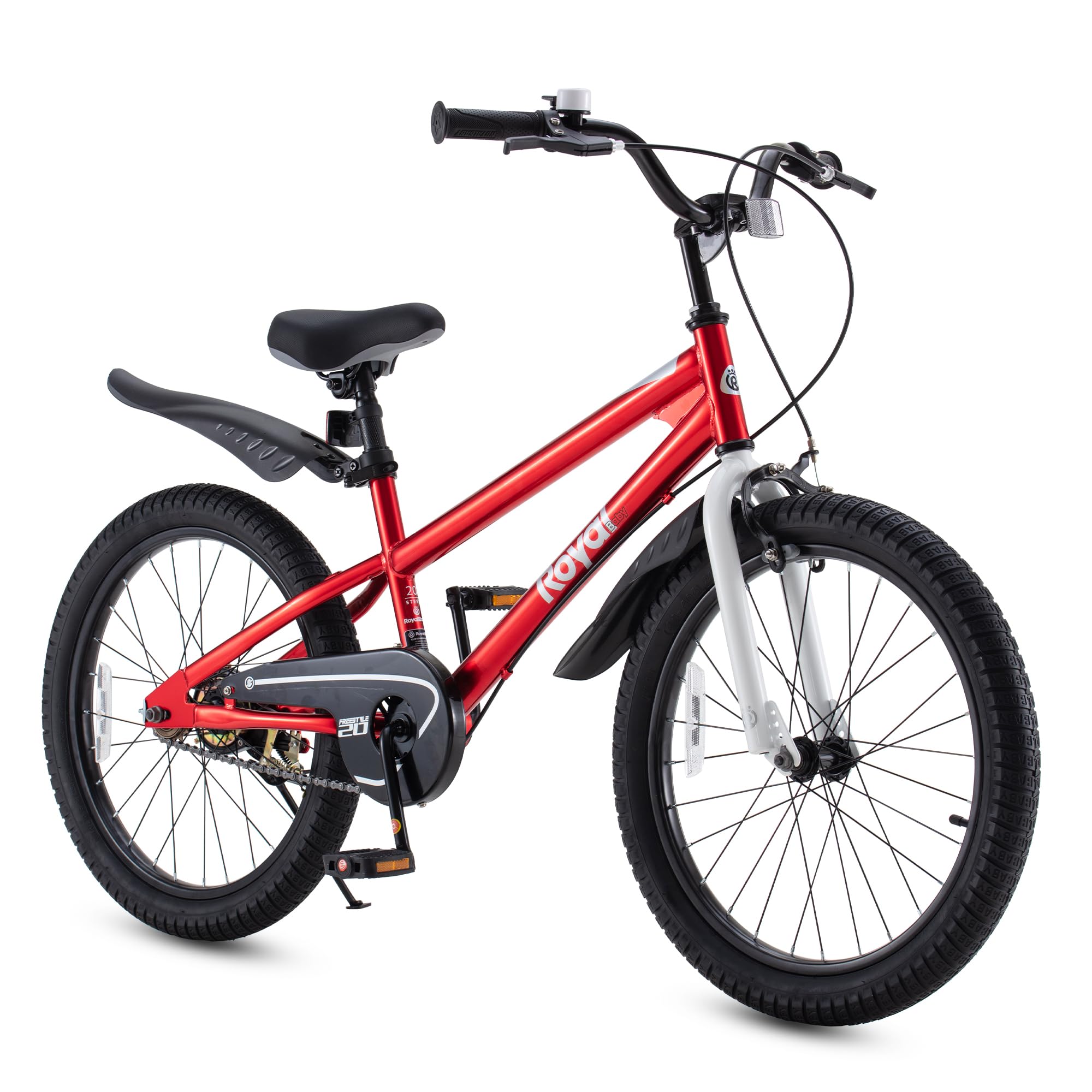 RoyalBaby Freestyle Kids Bike Dual Handbrakes Ages 3-10 Years
