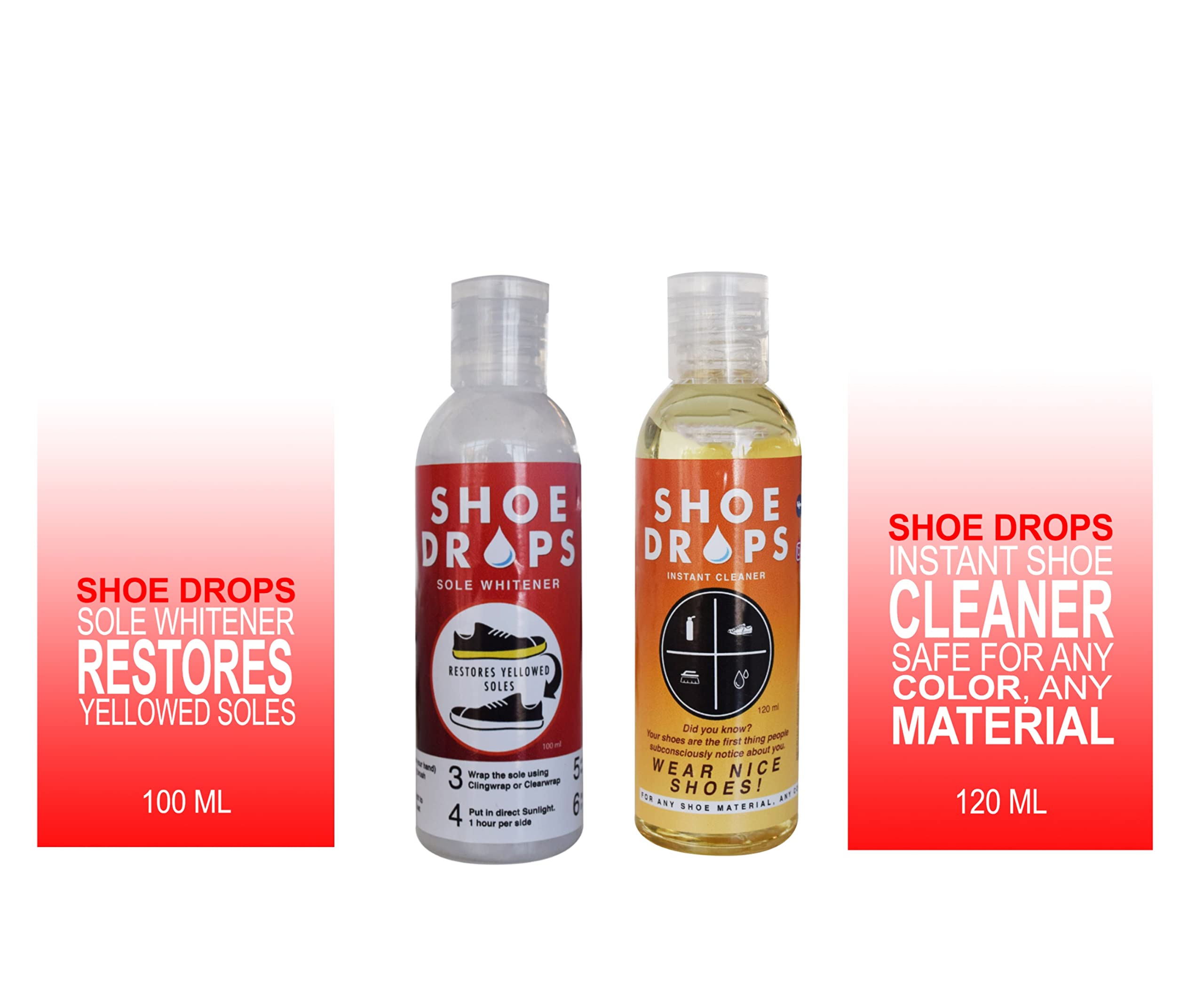 Genericshoe Cleaner And Sole Whitener Bundle Offer By Shoe Drops