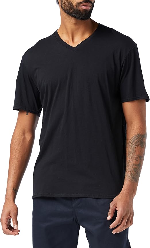 Soft Style V-Neck Short Sleeve T-Shirt 