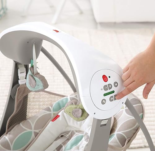 Miniatura 8 de Fisher-Price Columpio y asiento portátil de lujo Multicolor