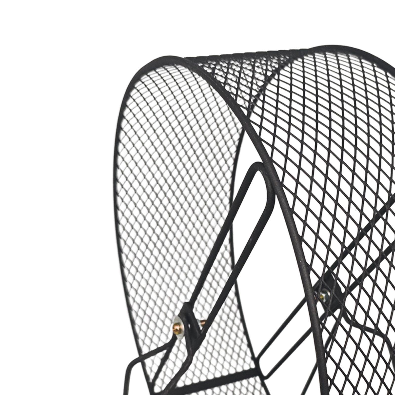 perfk Ruota per Esercizi da Corsa per criceti in Ferro Ruota da Jogging silenziosa per porcellini d'India per ratti gerbilli con Accessori per, 32x19x36,5 cm