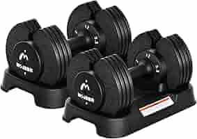Amazon | MOJEER ダンベル 可変式 12kg 2個セット