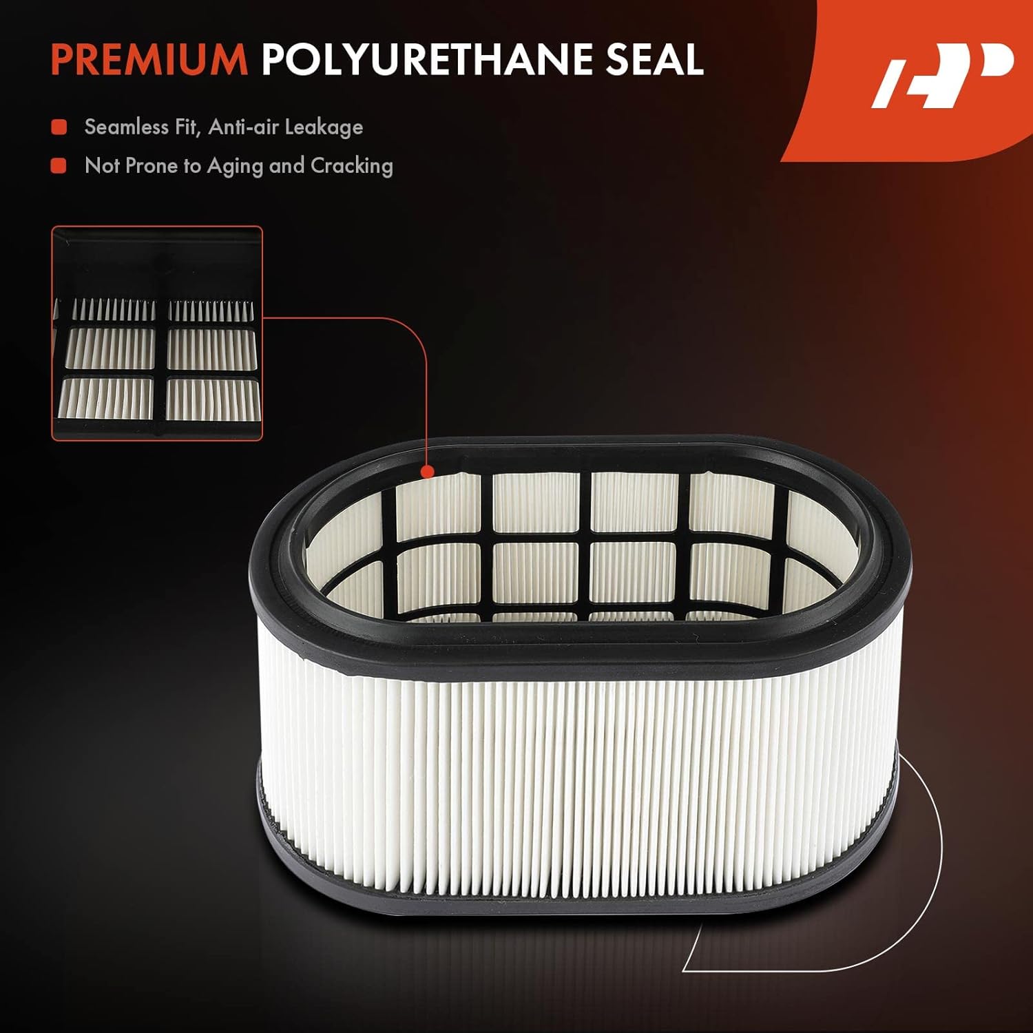 A-Premium 2-PC Engine Air Filter Compatible with Maserati Ghibli, Quattroporte 2014-2022, Levante 2017-2022,