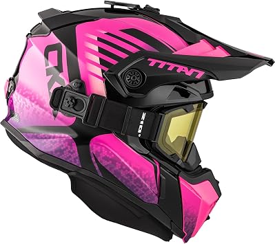 CKX Titan Original Helmet - Trail and Backcountry Avid - Included 210 Goggles
