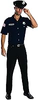 Vista 2 de Rubie's Costume Heroes And Hombres Police Uniform Shirt And Hat Costume