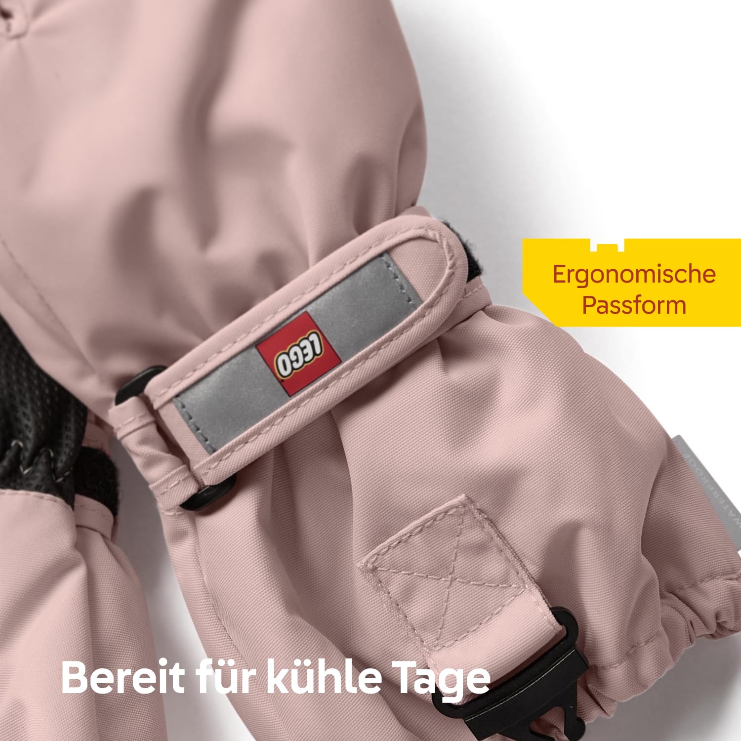 Kabooki LEGO® Handschuhe – Hellrosa – LWATLIN 700