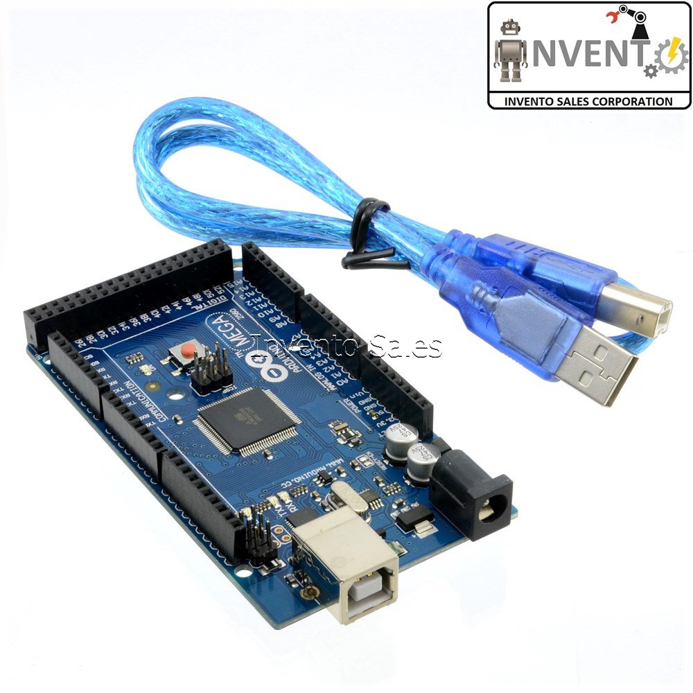 Invento Arduino Mega 2560Free USB cable 3D printer/CNC/Robotics/DIY