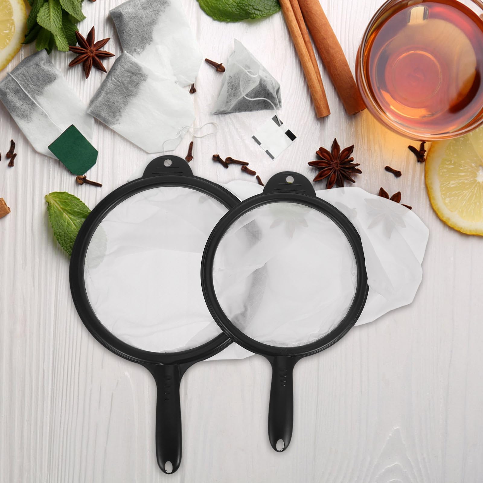 Filtro Infusor de Té 2 Piezas de Plástico para Filtrado Preciso