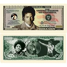 American Art Classics Michael Jackson King of Pop Commemorative Bill