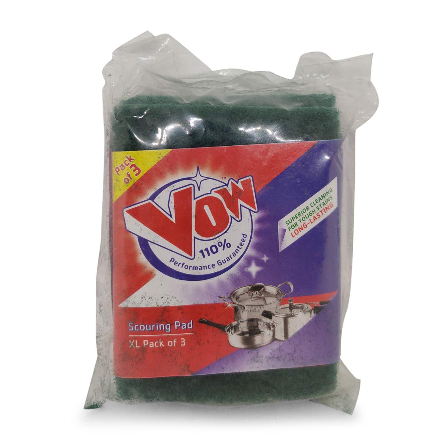 Vow Scouring Pad, Extra Large, Set of 3 (B07KZYF31Q) Amazon Price History, Amazon Price Tracker