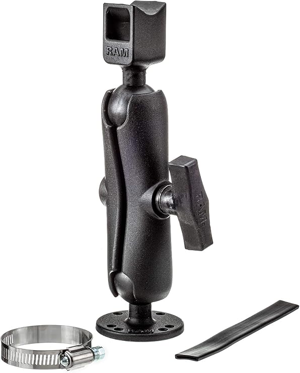 8M4000977 Ram® Mount Trolling Motor Stabilizer — Shock Absorption Protects Stowed