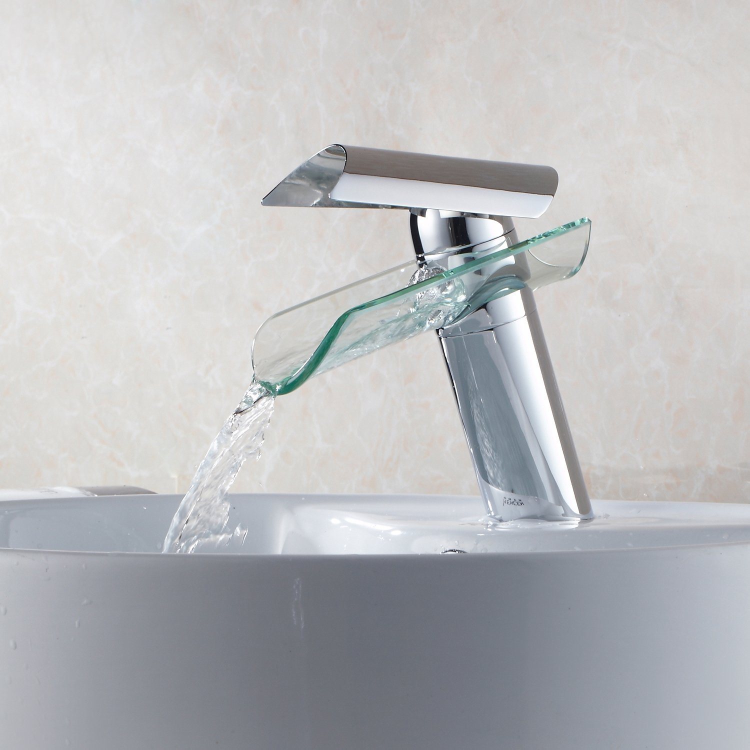 Wovier Einhebel-Waschtischarmatur Aus Chrom – Modernes Design Mit Zulaufschläuchen