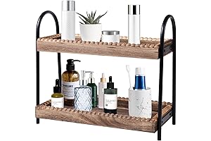 Bathroom Countertop Organizer, 2 Tier Vanity Organizer and Storage