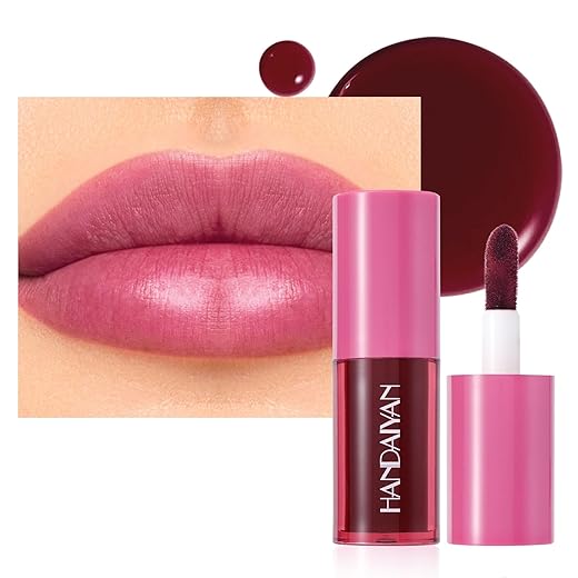 Lápiz labial hidratante para manchas de labios, textura mate, labios, mejillas y ojos, brillo labial de triple uso, impermeable, resistente al sudor, lápiz labial de color rico (C)