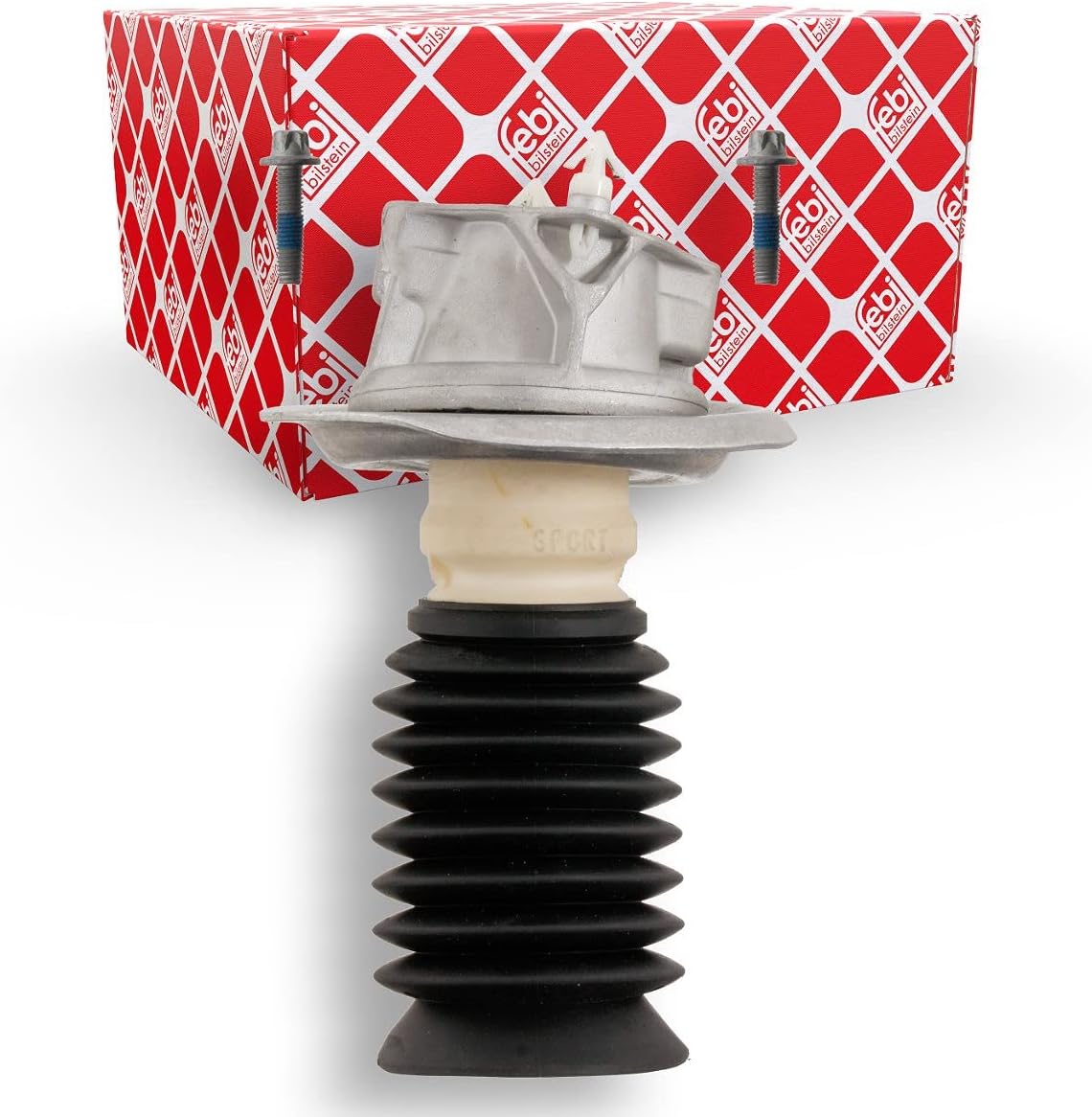 febi bilstein 10731 suspension strut mounting kit with buffer and protective cap (front axle both sides) - Pack of 1