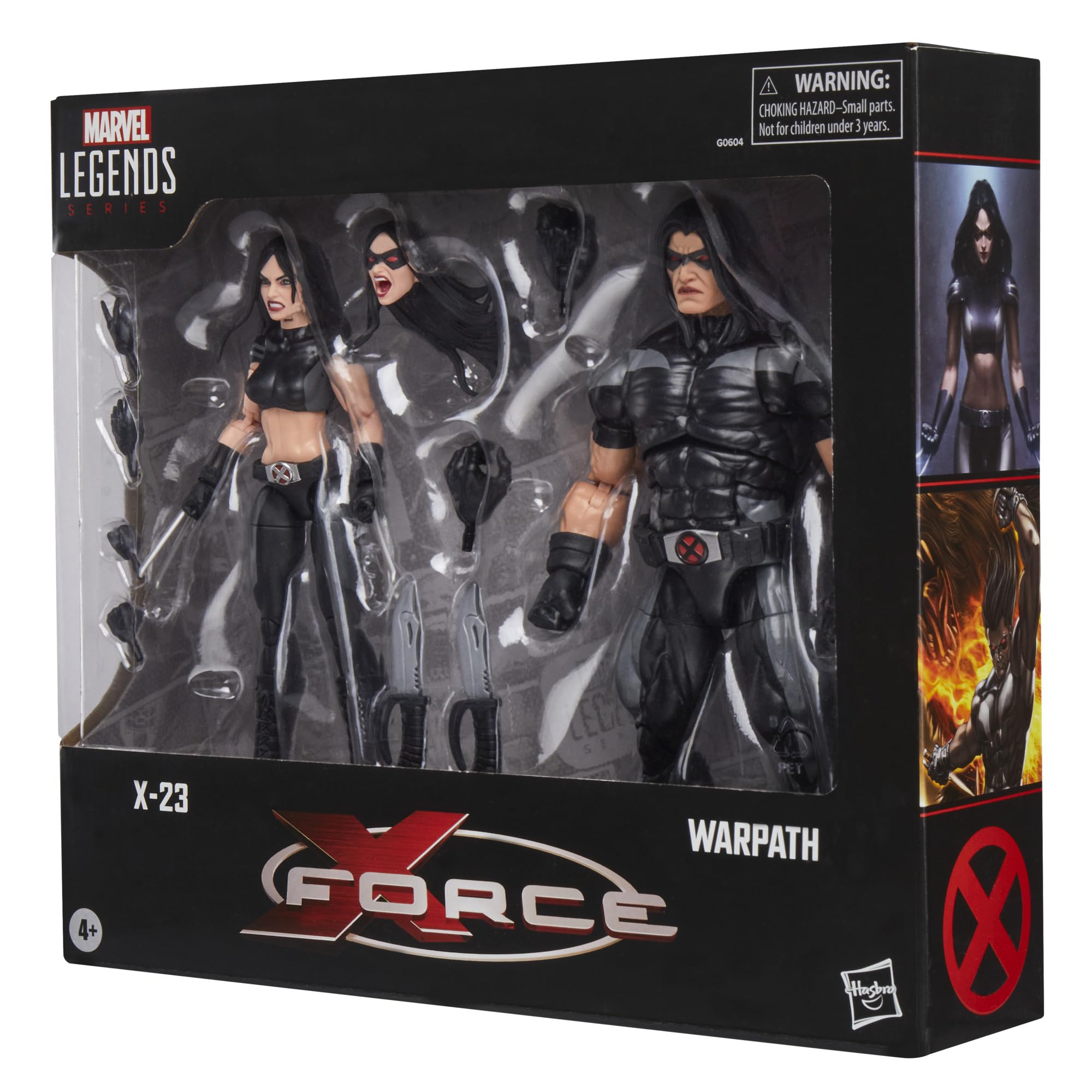 FIGURA MVL LEGENDS X-23 E WARPATH | Amazon.com.br