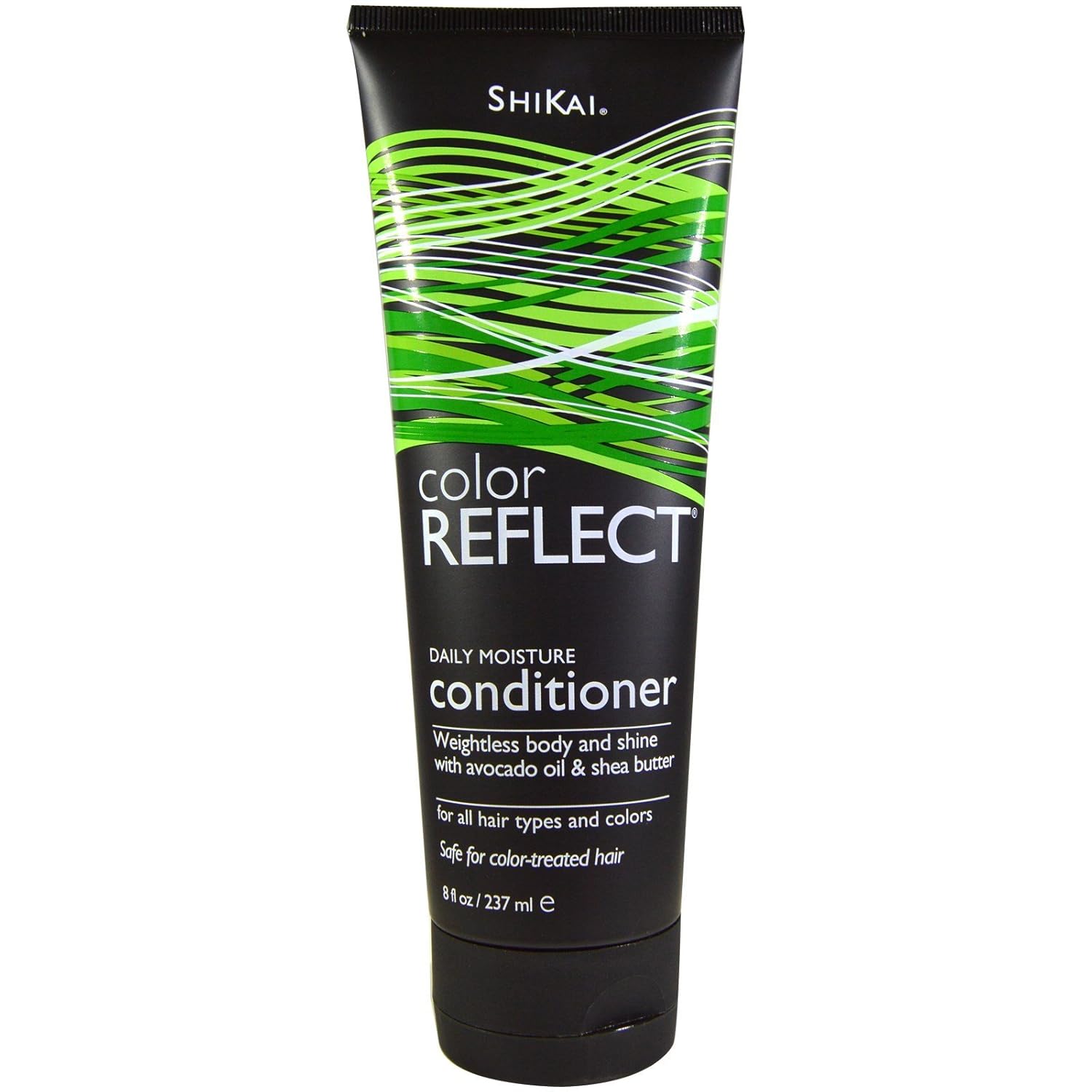 Shikai Color Reflect Platinum Shampoo and Shikai Color Reflect Daily Moisture Conditioner Bundle With Blue Malva, Avocado Oil, Panthenol (Provitamin B5) and Shea Butter, 8 fl. oz. each
