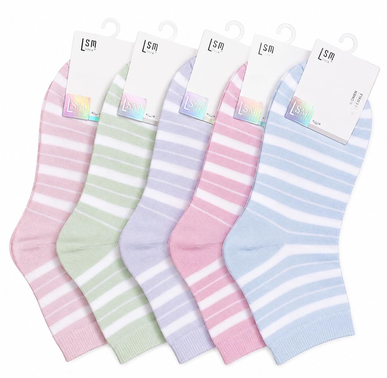 Women Ankle High Cotton Socks | Soft Breathable Socks for Women & Girls | Stretchable Casual Daily Wear Socks | Comfortable Lightweight Fashion Socks for All Seasons Pair of-image-31
