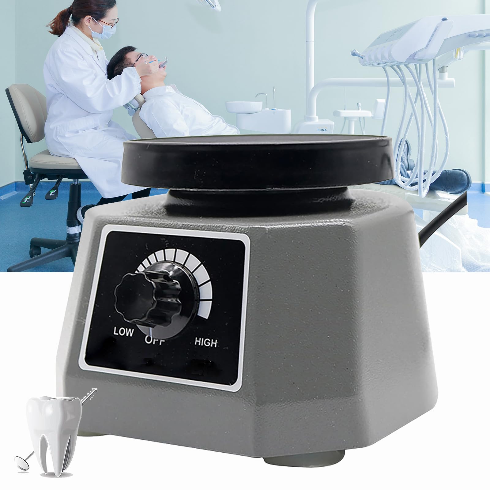 Vibratore For Laboratorio Odontoiatrico, Oscillatore Rotondo For - Foto 3