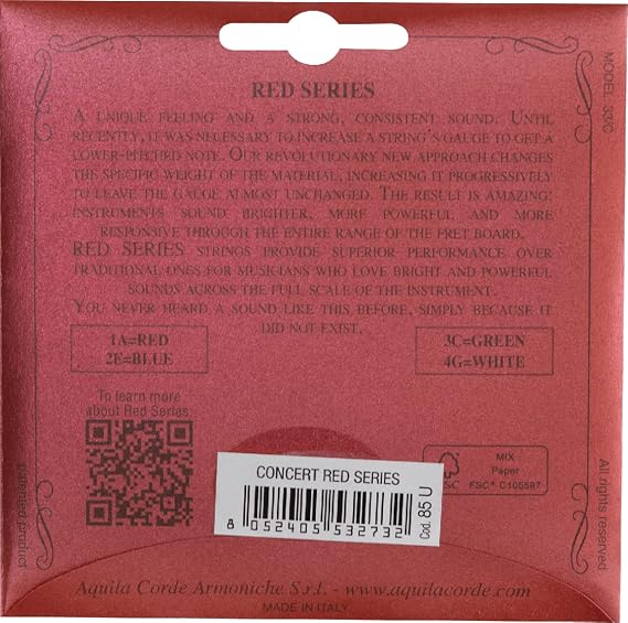 Aquila AQR-CR 85U Concert Ukulele Strings 76cm
