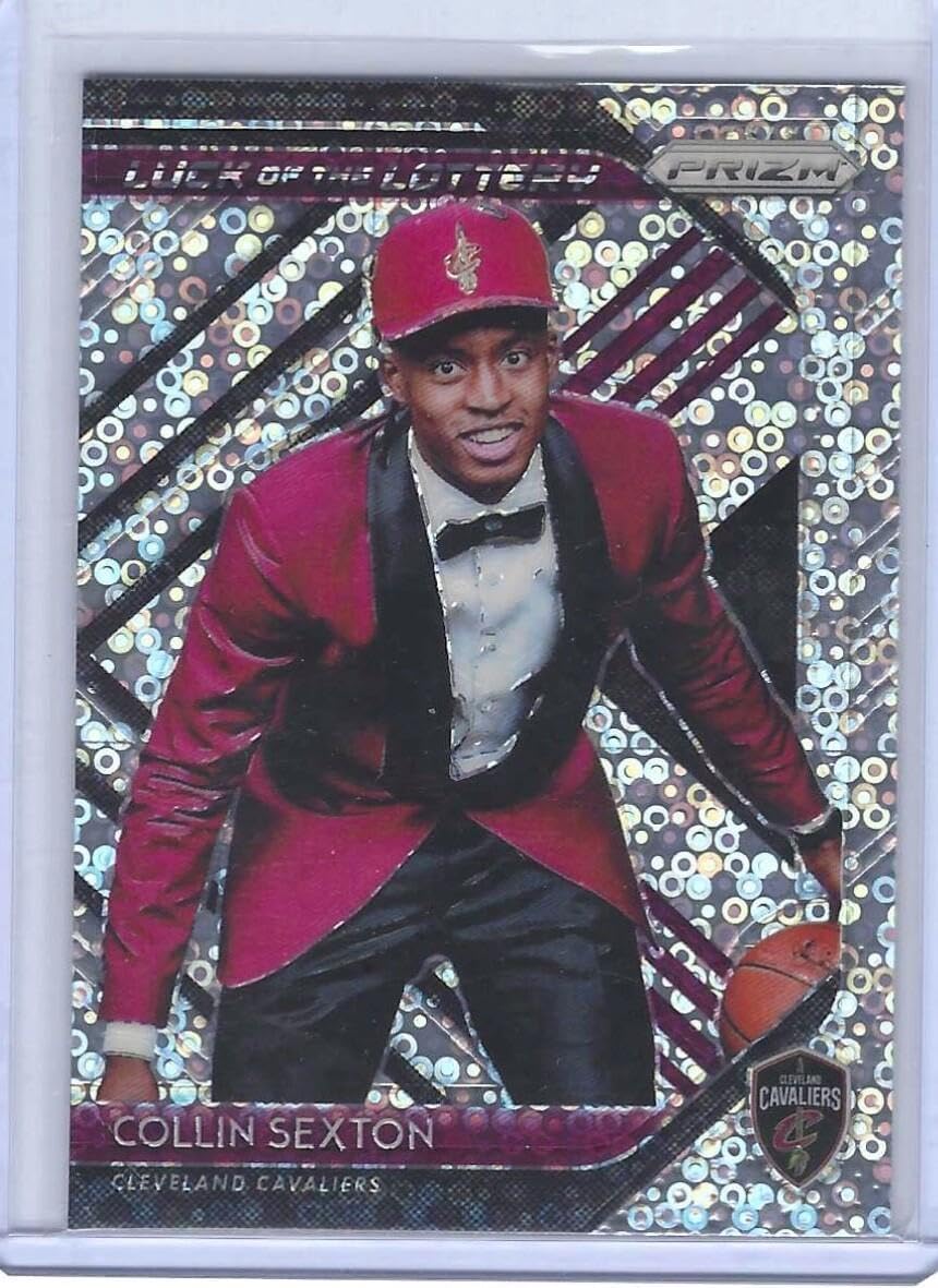 Collin Sexton 2018-19 Panini Prizm Disco Prizm Luck Of The Lottery Rc #8 - Basketball Cards