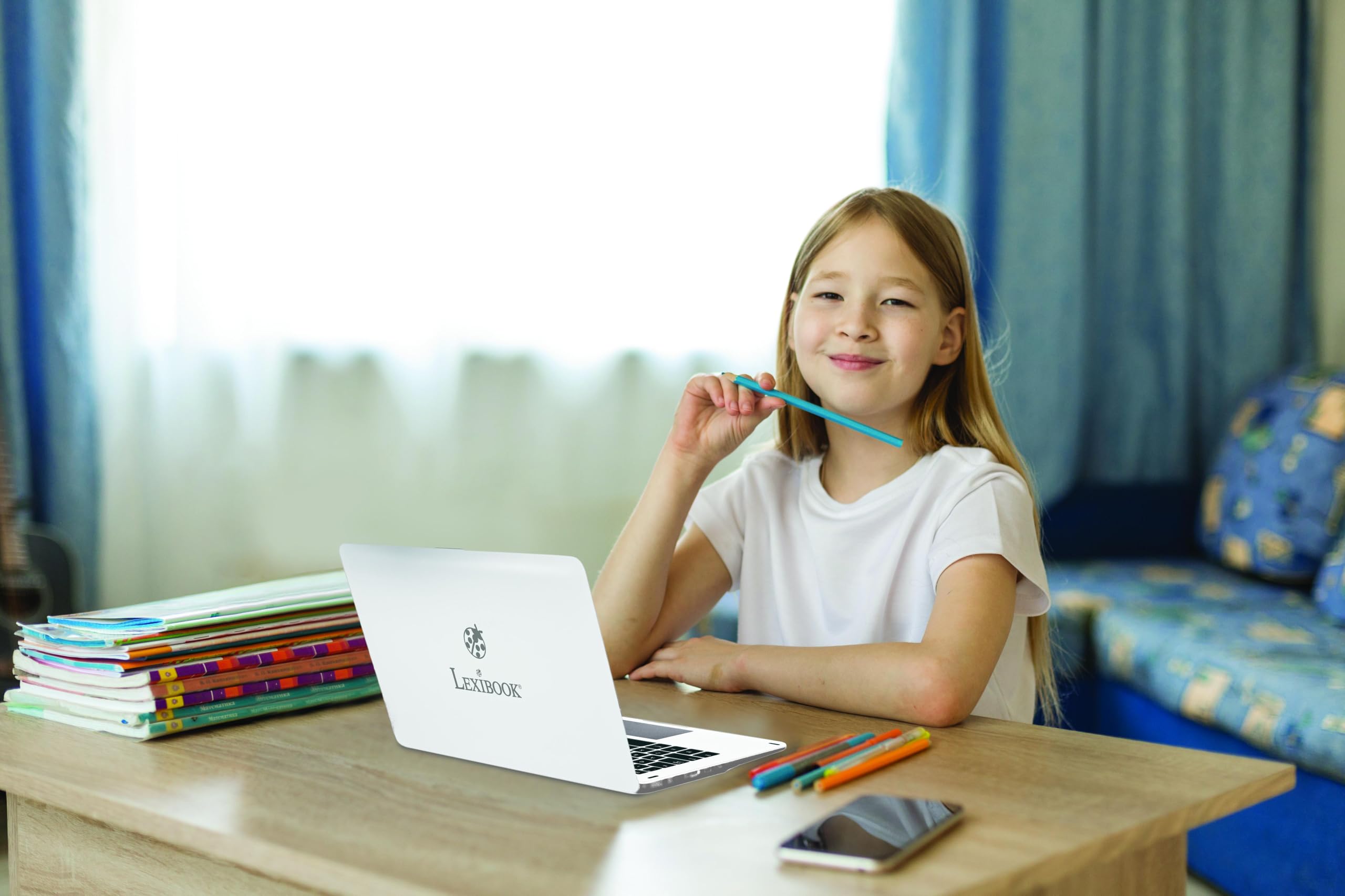 Lexibook, LAPTAB® 10, Laptop with touch screen, Designed for the whole family Educational and Fun content - Image 3