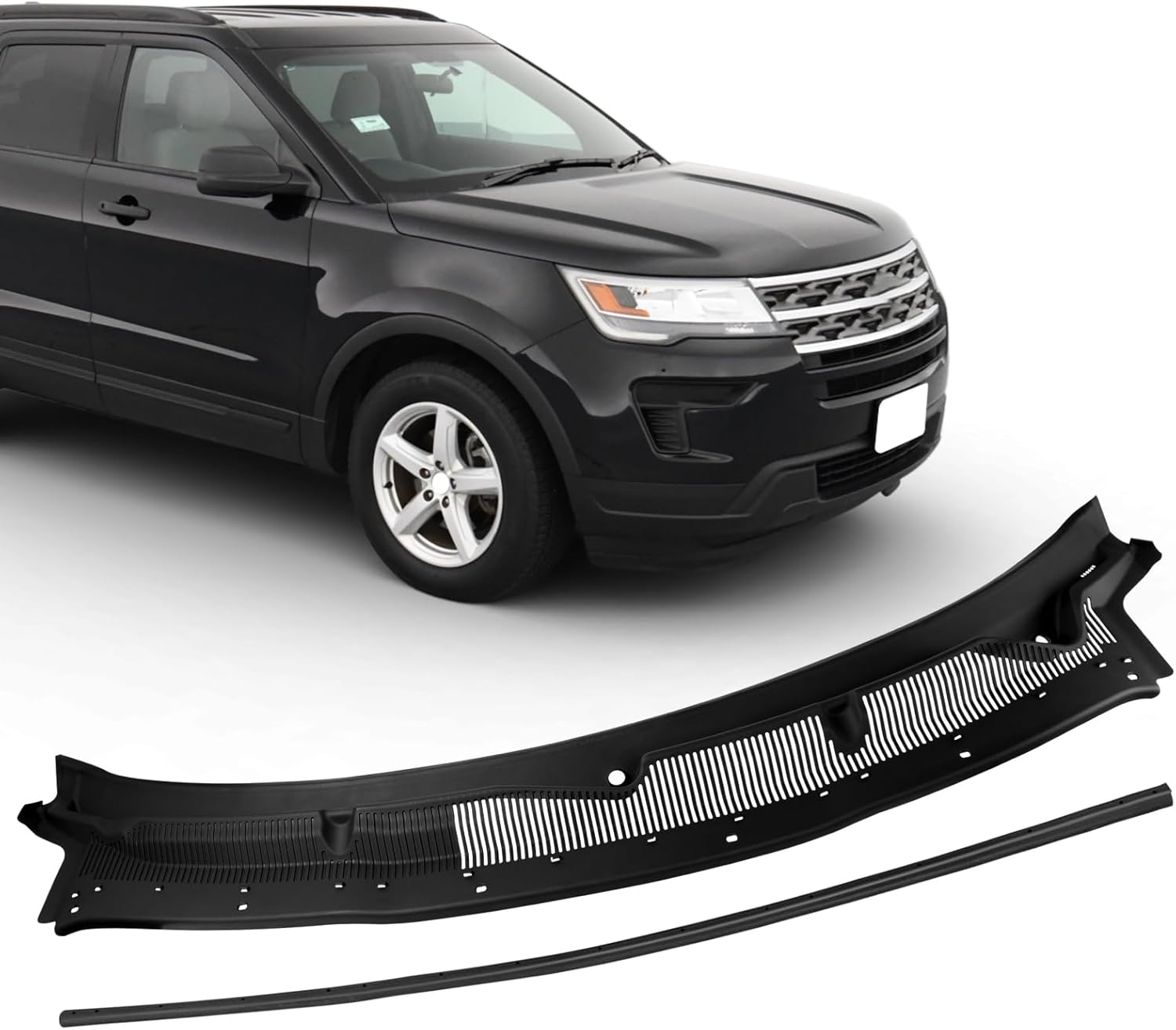 Windshield Cowl Grille Top BB5Z78022A68AA Compatible with Ford Explorer 2011-2019 windshield cowl BB5Z78022A68A