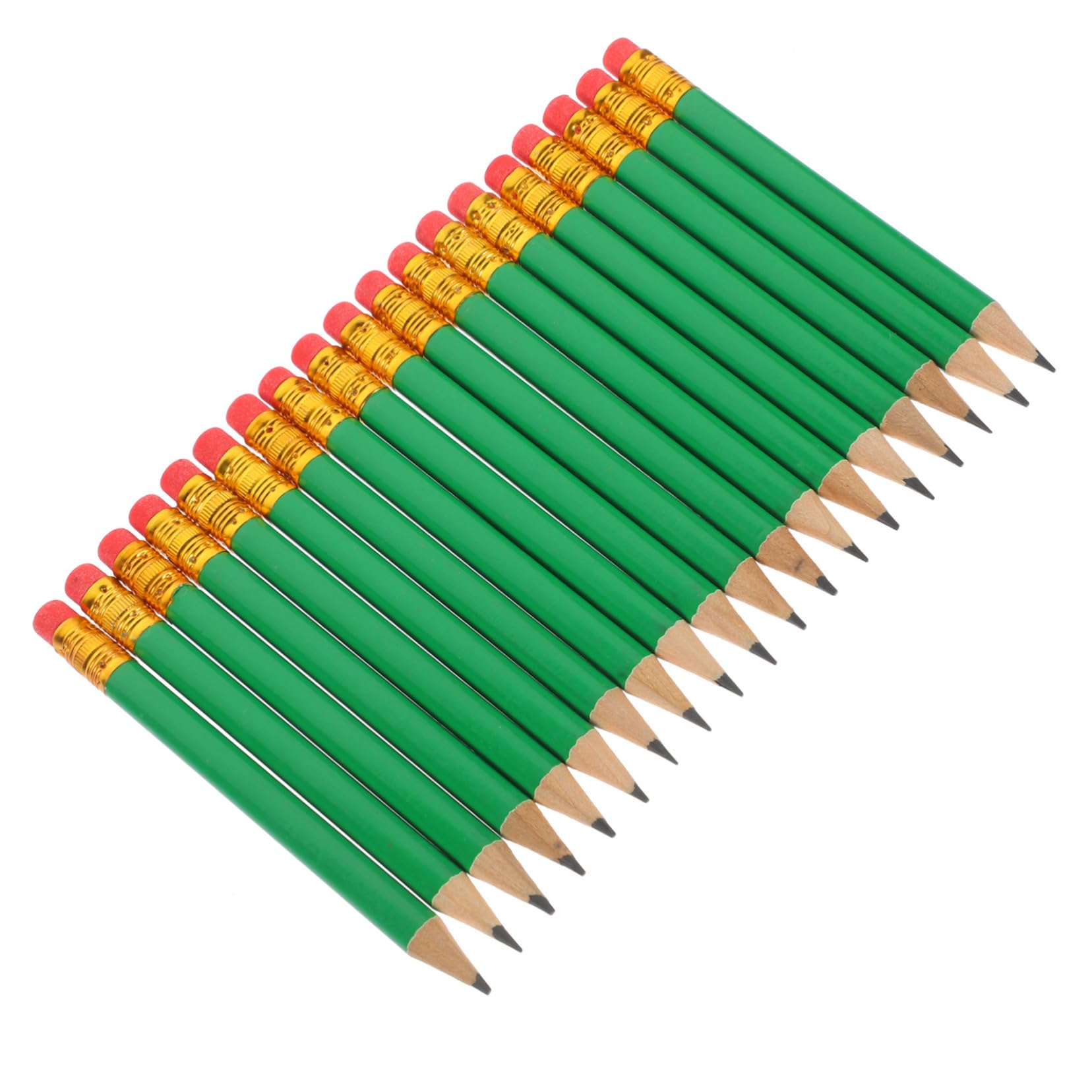 SEWACC 288 Stk Kurzer Bleistift Studentische Bleistifte Bleistift Zum Zeichnen Bleistifte Für Kleinkinder Tragbare Schreibstifte Für Studenten Kleine Stifte Schulbedarf Green Holz