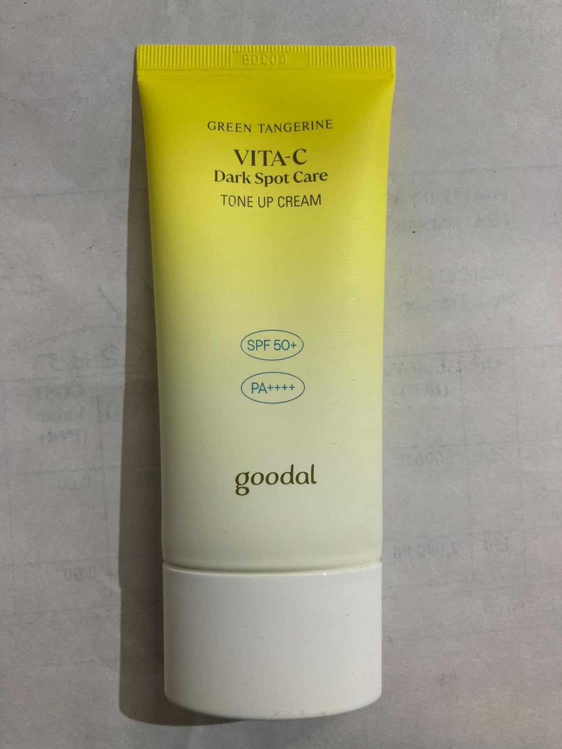 [GOODAL] Green Tangerine Vita C Dark Spot Tone Up Sun Cream