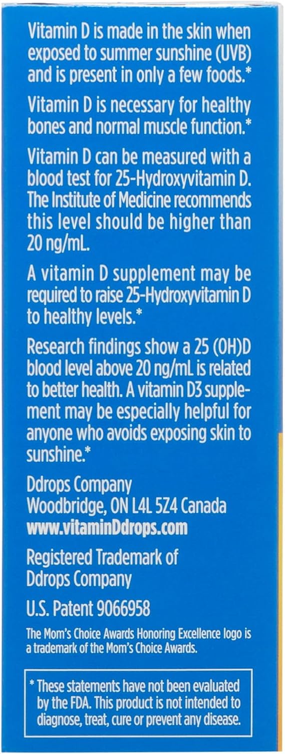 VIT D,1000 Iu,180 Drops
