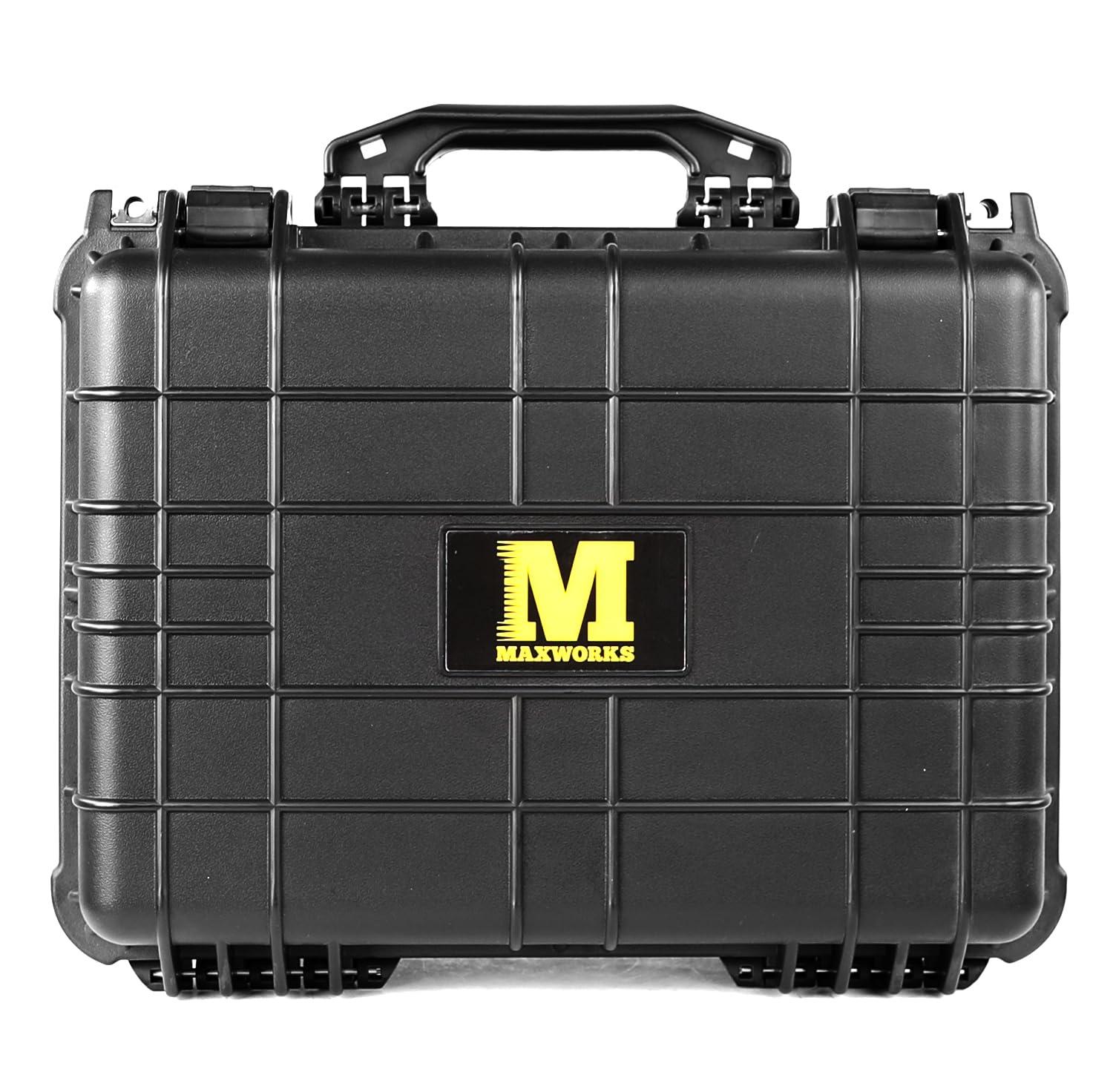MaxWorks, Nero, 16.5" x 12" x 6.7", Custodia rigida impermeabile con interno in schiuma