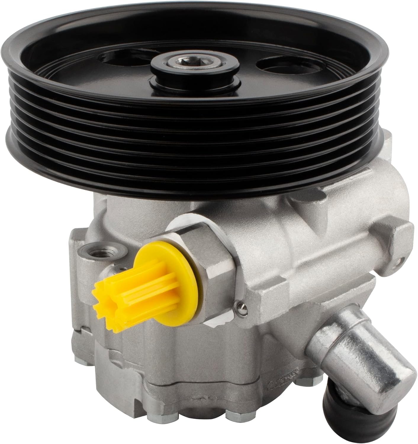 Power Steering Pump w/Pulley Fit For Dodge Sprinter 2500 3500 2007-2009 for Mercedes-Benz Sprinter 2500 3500 2010-2016 for Freightliner Sprinter 2500 3500 2007-15 34669301 68012236AA 20-1009