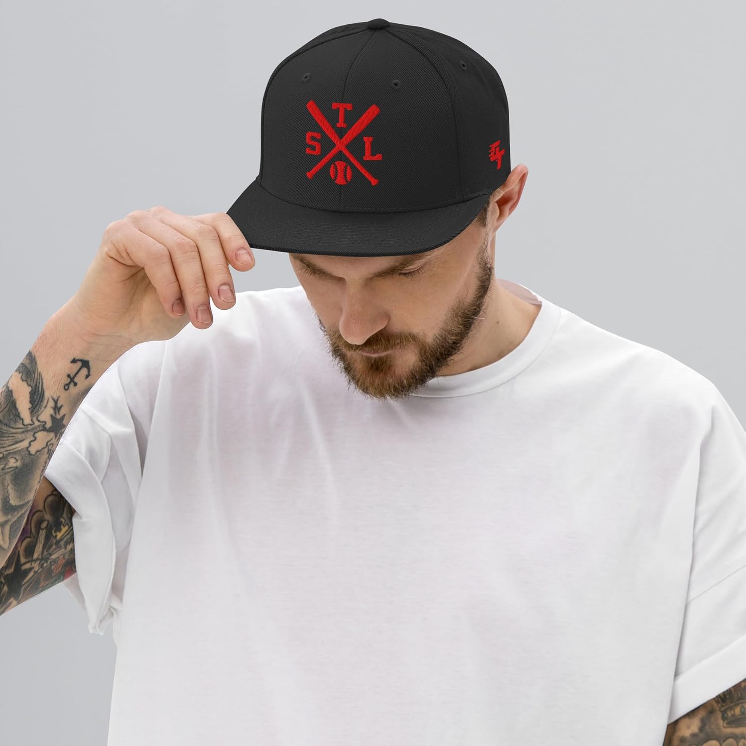 St. Louis Baseball Bats Retro STL Snapback Hat Baseball Cap