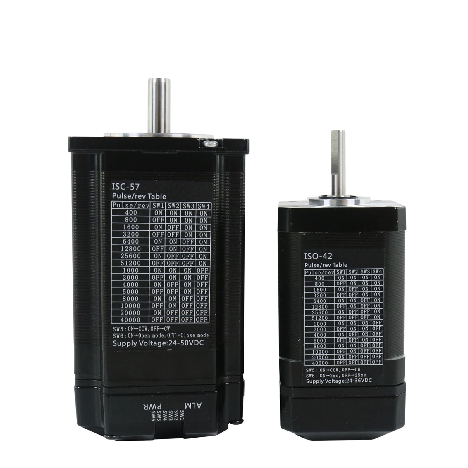 36V3A/4A silnik krokowy 1000PPR 2 faza 2/3 Nm Nema23 Zintegrowany sterownik silników krokowych do automatycznych maszyn (Nema23 2Nm 8mm)
