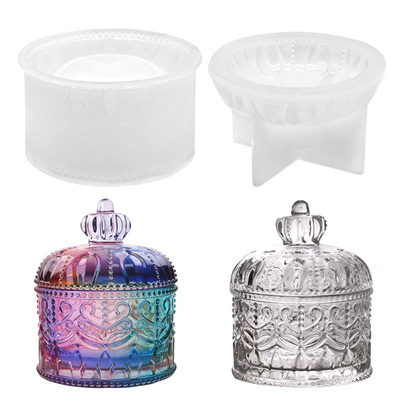 Resin Moulds Jewelry Box Mould, Home Kitchen Arts Crafts Sculpting Moulding Casting Resin Casting Molds Craft Decoration