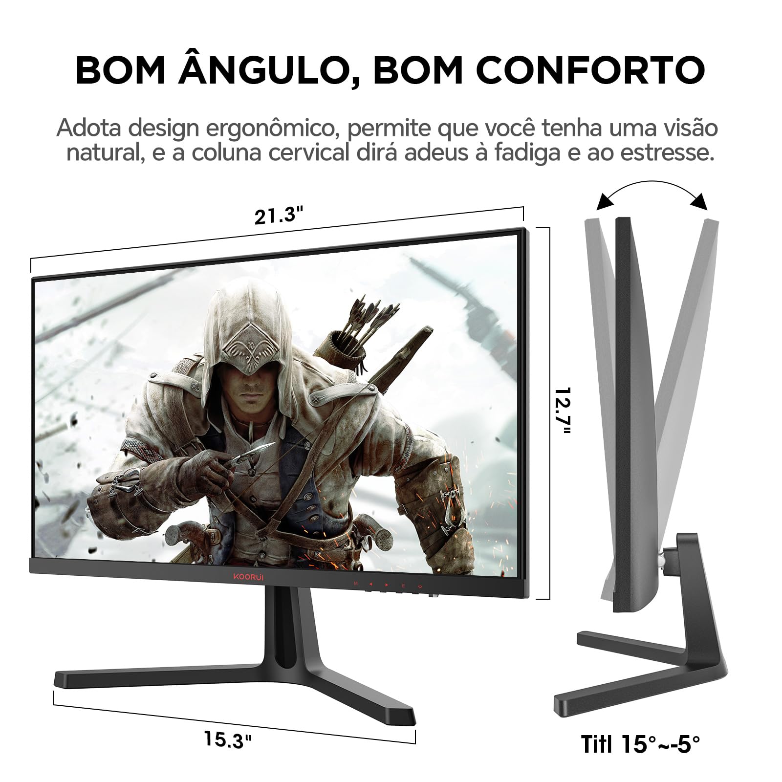Monitor Gamer KOORUI 24