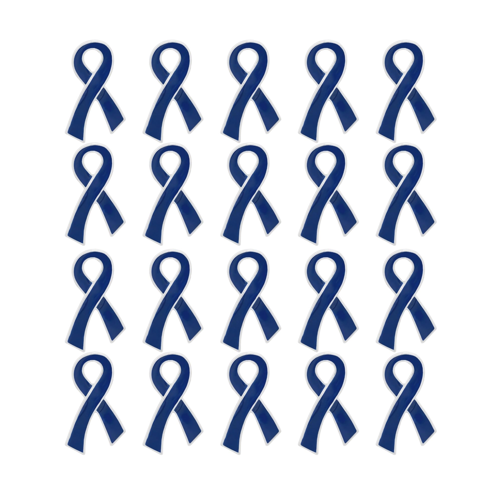 Ribbon Pins 1/5/25/100 for Cancer &amp; Disease Awareness - Various Causes - Bulk Quantities Available for Support Groups and Fundraising