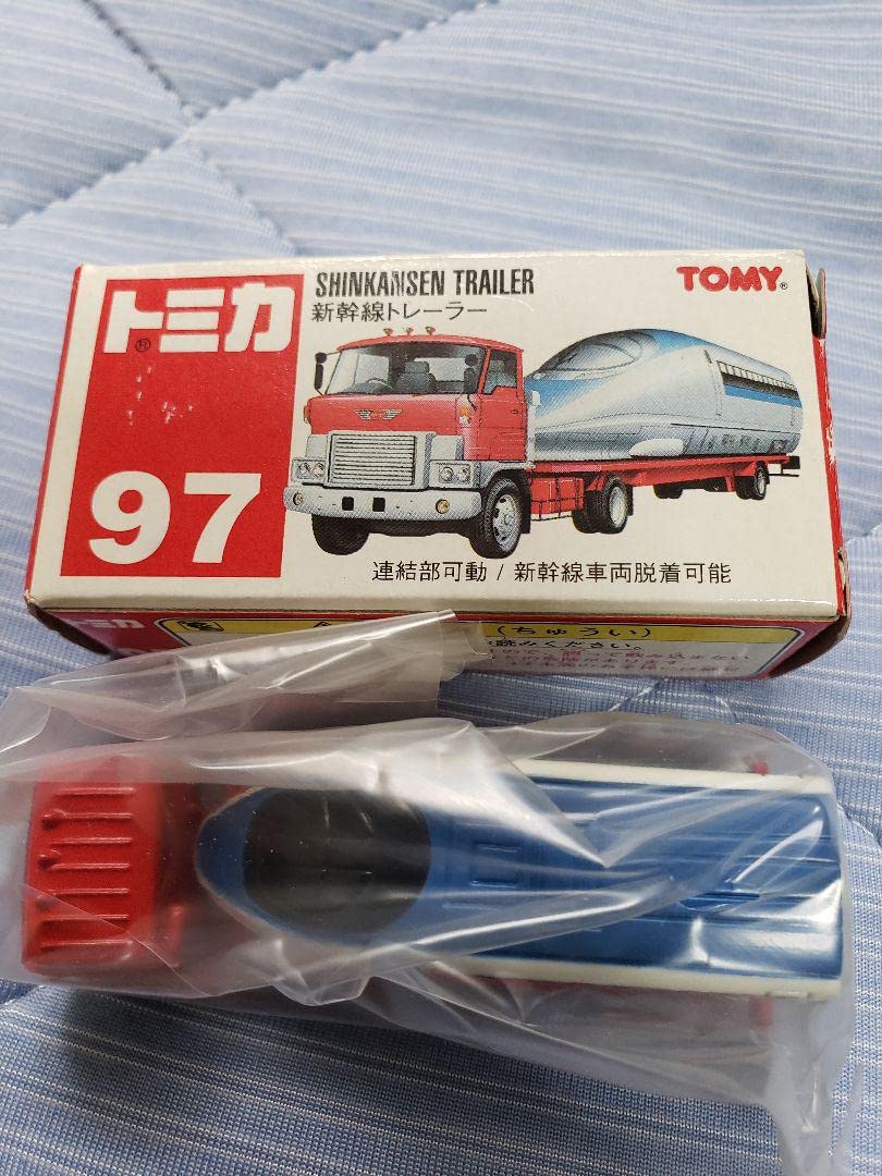 Amazon | トミカ 廃盤 赤箱 No.97 新幹線トレーラー 絶版 | ミニカー 