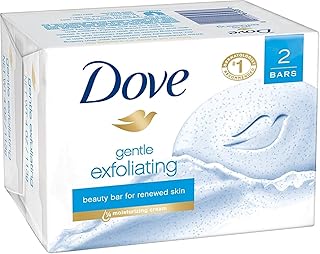 Dove Jabón de barra de belleza – Exfoliante s...