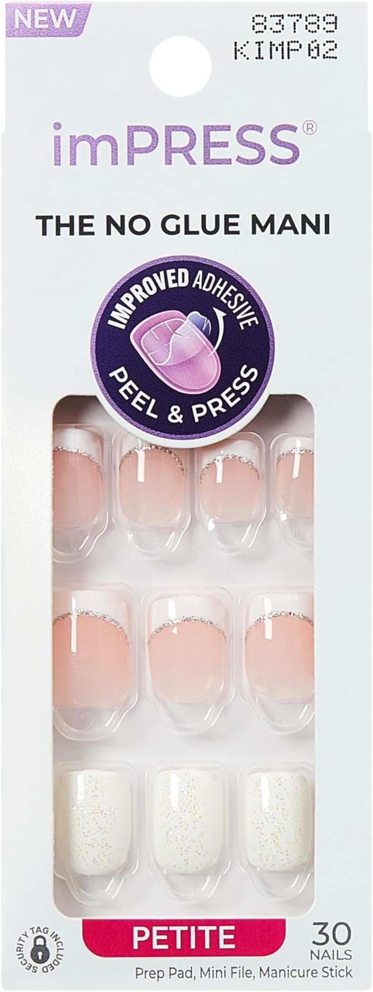 Kiss Impress Nails Petite Mini Me Kimp02C, Multi