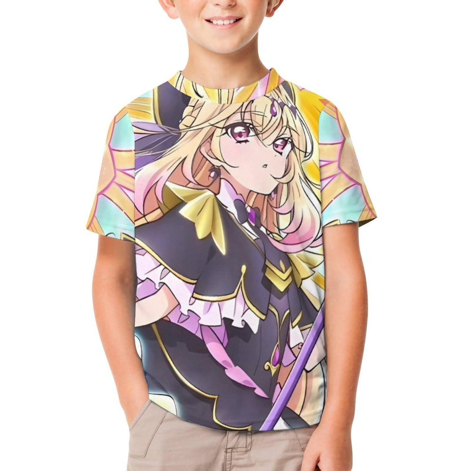 Amazon.co.jp: 名探偵プリキュア！キュアアルカナ?シャドウ半袖 子供 T