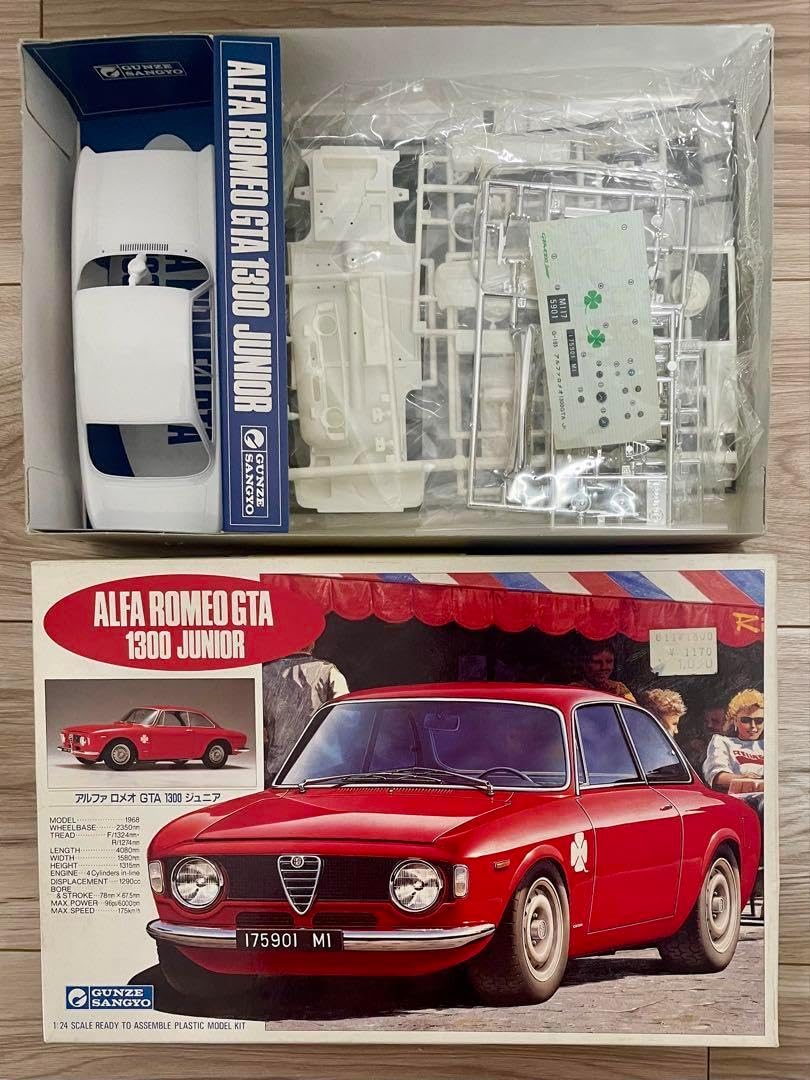 プラモデル　ALFA ROMEO GTA 1300 JUNIOR 1/24 プラモデル ALFA ROMEO GTA 1300 JUNIOR 1/24 プラモデル ALFA