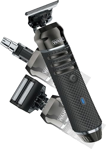 Wahl USA Pro Series High Visibility Skeleton Style Trimmer, Lithium-Ion Cordless USB Rechargeable All in One Shaving & Close Cutting Beard Trimmer for Men with Near Zero Gap Blade – 3026018