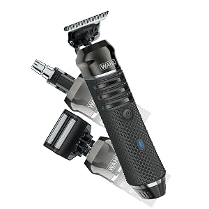 Wahl USA Pro Series High Visibility Skeleton Style Trimmer Lithium-Ion Cordless USB Rechargeable All in One Shaving Close