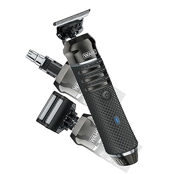Wahl USA Pro Series High Visibility Skeleton Style Trimmer, Lithium-Ion Cordless USB Rechargeable All in One Shaving & Close Cutting Beard Trimmer for Men with Near Zero Gap Blade 3026018