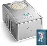 Springlane Kitchen Emma Ice Maker with 150W 1.5L Self-Cooling Compressor and Stainless Steel Ice Maker with Removable Ice Tray, Recipe Booklet Included - 1