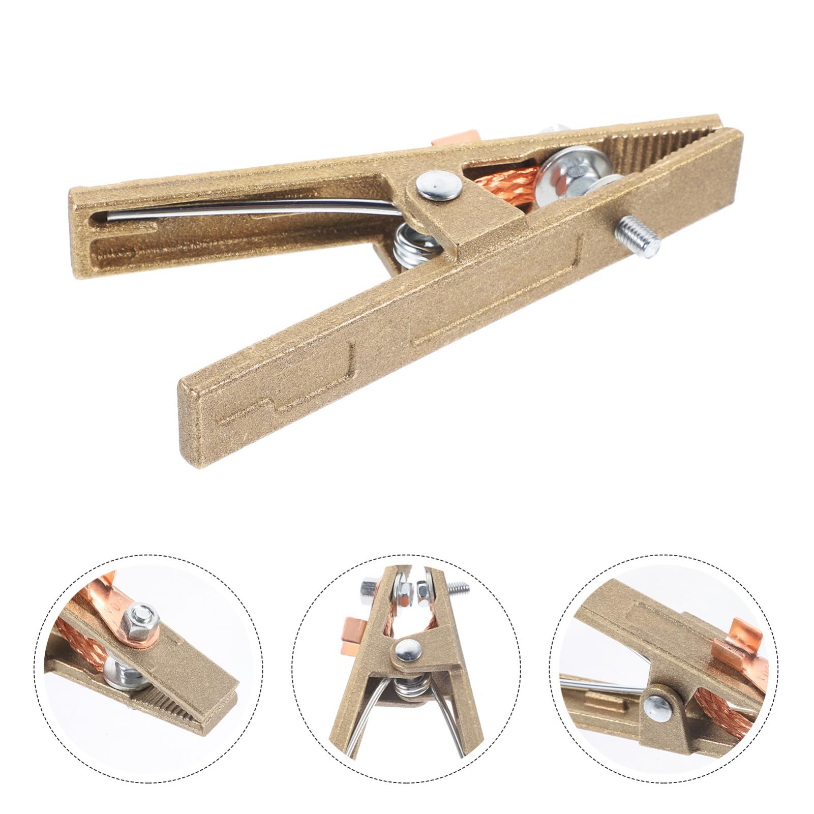 BUTIFULSIC A-shaped Design Ground Clamp Welder Parts High Conductivity for Use