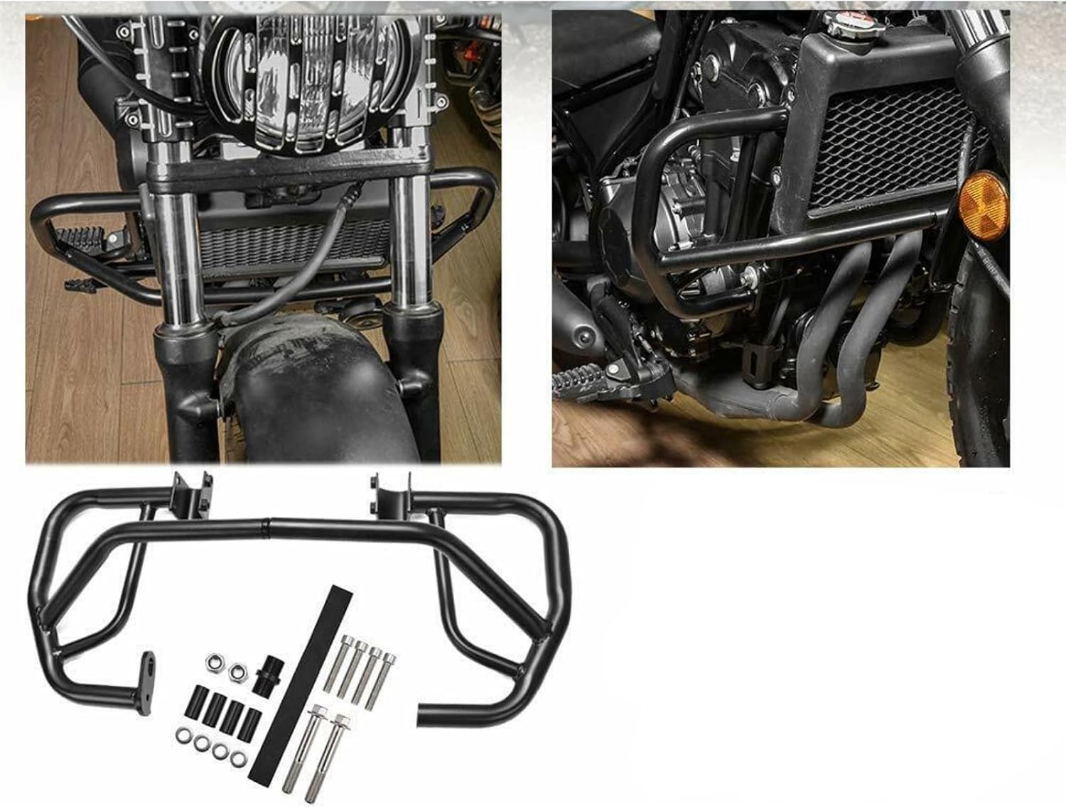 Highway Engine Guard Crash Bars Protector for Honda Rebel CMX 300 2017 2018 2019 2020 2021 2022